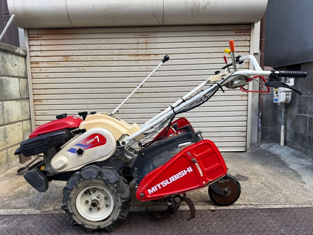 ★実働★三菱製ガソリン式耕運機★MMR7★100キロ未満陸送費込★
