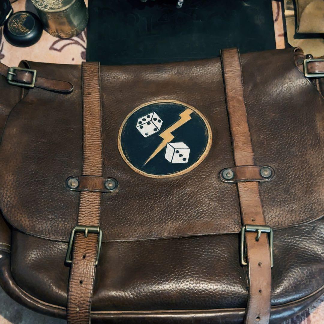 RRL 初代「サイコロと稲妻」メッセンジャーバッグ