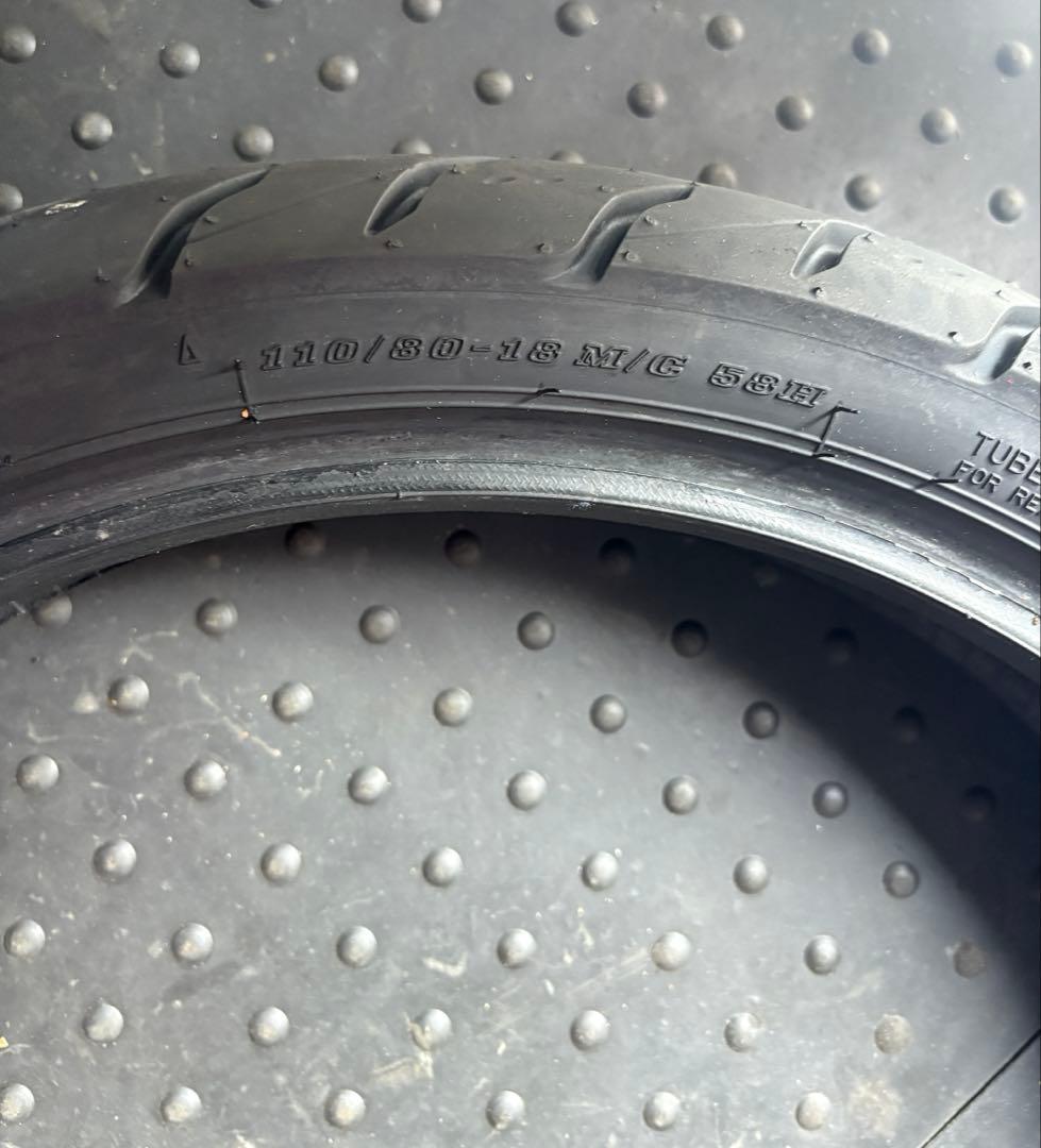 ダンロップ　タイヤ　GT601 110/80-18 (58H)