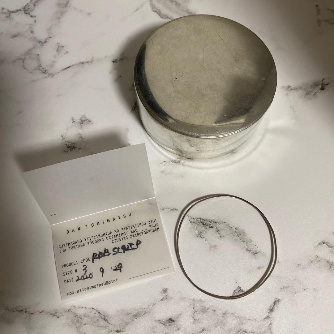 アクセサリー dan tomimatsu RUBBER BAND BRACELET