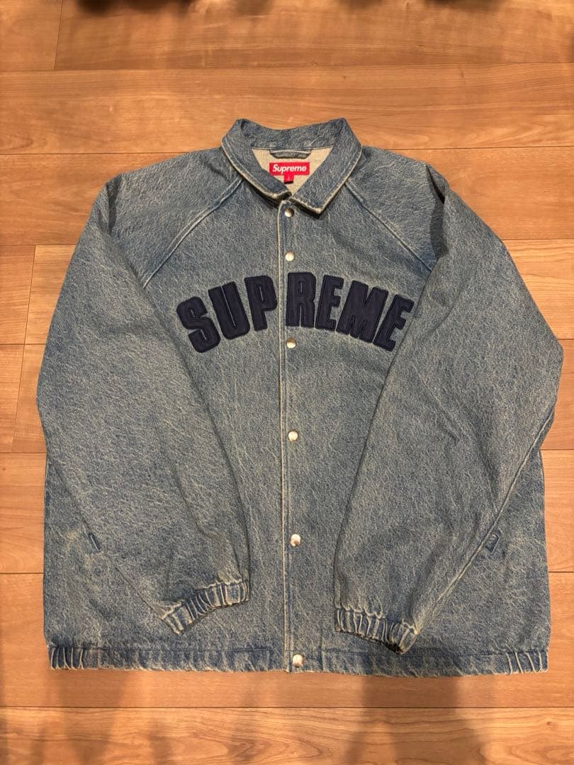 ジャケット・アウター supreme Arc Denim Coaches Jacket