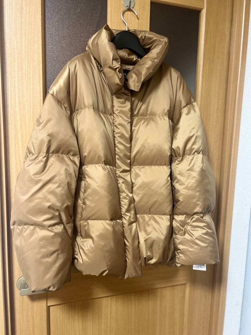 Oggi掲載23区今季新品シレータフタ ハイネック ショート ダウンコート