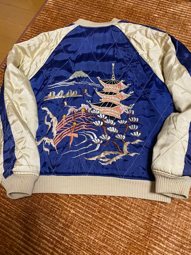 【ヴィンテージ 】silverstone スカジャン シルバーストーン