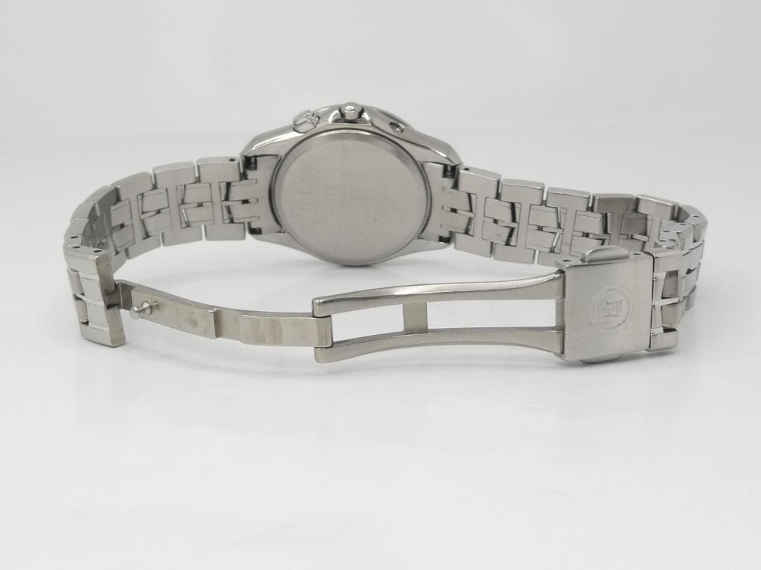 ✴良品稼働品 シチズン エクシード チタン 白蝶貝 電波ソーラー 17㎝ 12万