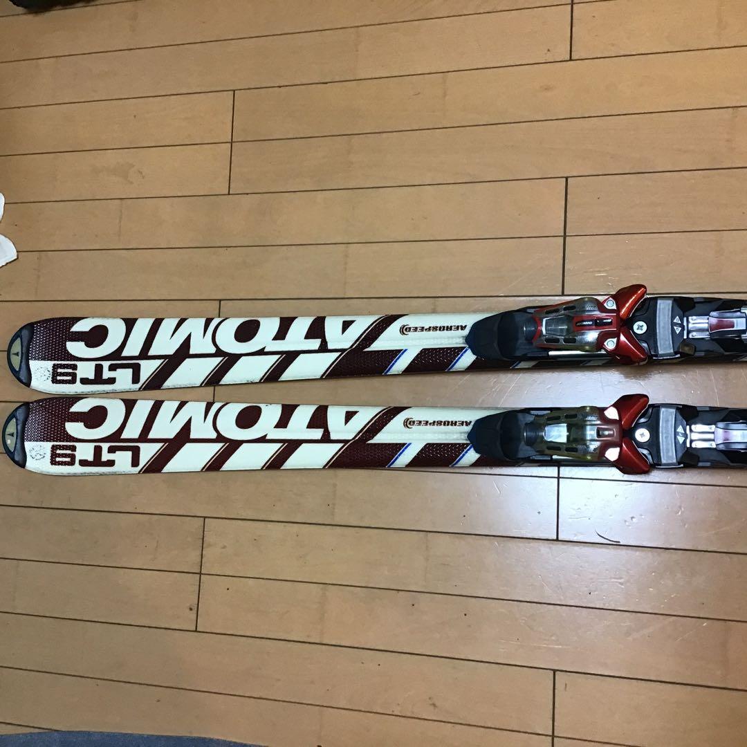 atomic LT 9 スキー 板166cm とビンディングとスキーケース　付き