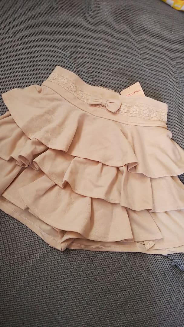 リズリサLIZLISA新品未使用リボン付きティアードスカパンチュニック