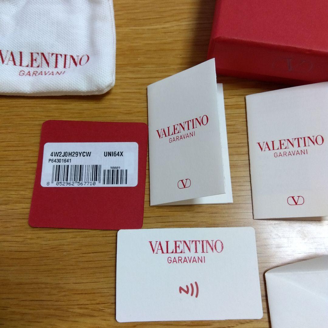 ヴァレンティノ　VALENTINO　Vロゴピアス　アクアマリン