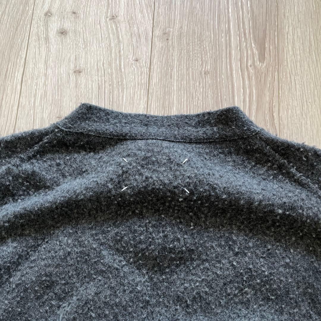 タグ付き　マルジェラ　カシミアカーディガン　sizeL