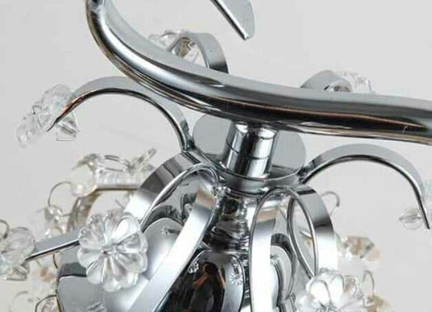 卓上スタンド クリスタル電気スタンド 寝室 照明 クリエイティブ 暖かい