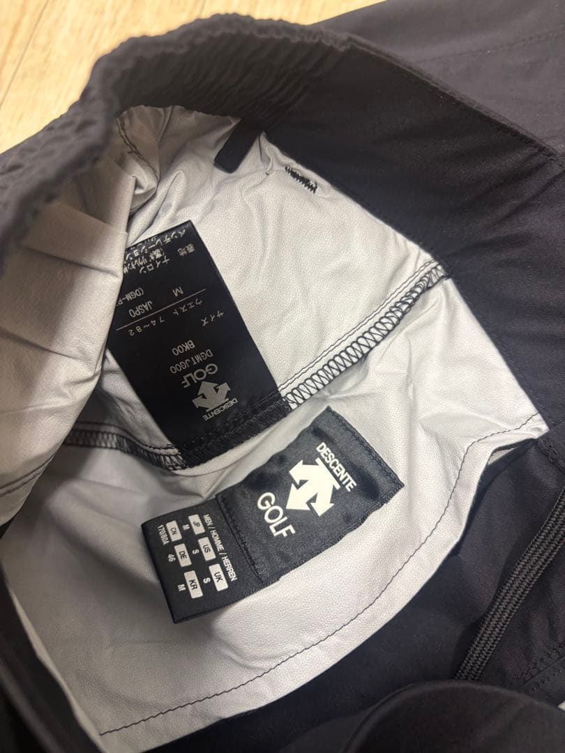 デサントゴルフ ナイロン レインウェア セットアップ