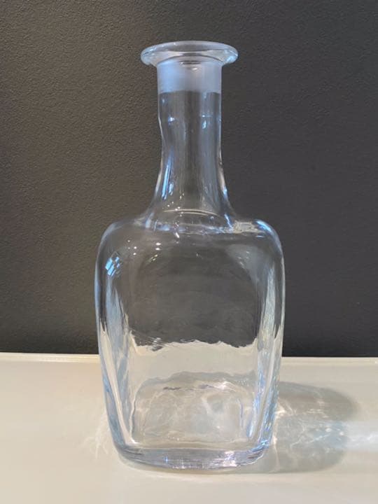 アンティーク ガラス 丸蓋 フラワーベース 小瓶 アンティーク 蓋付