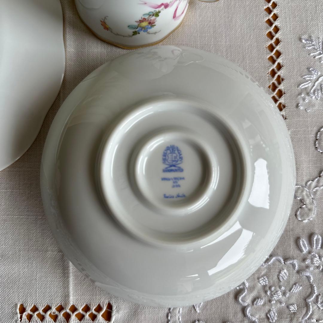 ★ ヘレンド　チョコレートカップ＆ソーサー ・プレート　セット ★ HEREND