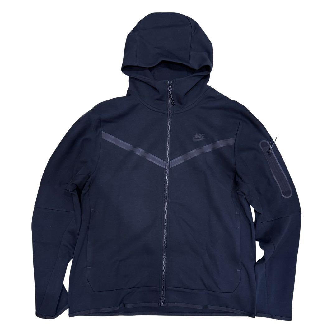 NIKE テック フリース フルジップ パーカー　ブラック　XXLサイズ