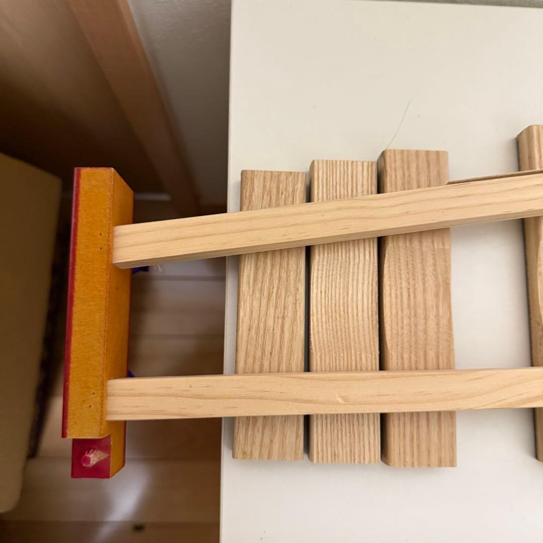 木琴 ゼンオン 紐交換済み 全音楽譜出版社 30音 半音 赤いキャリーバッグ付き