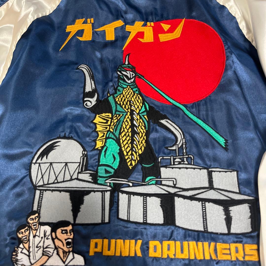 [美品] パンクドランカーズ ×ゴジラ スカジャン