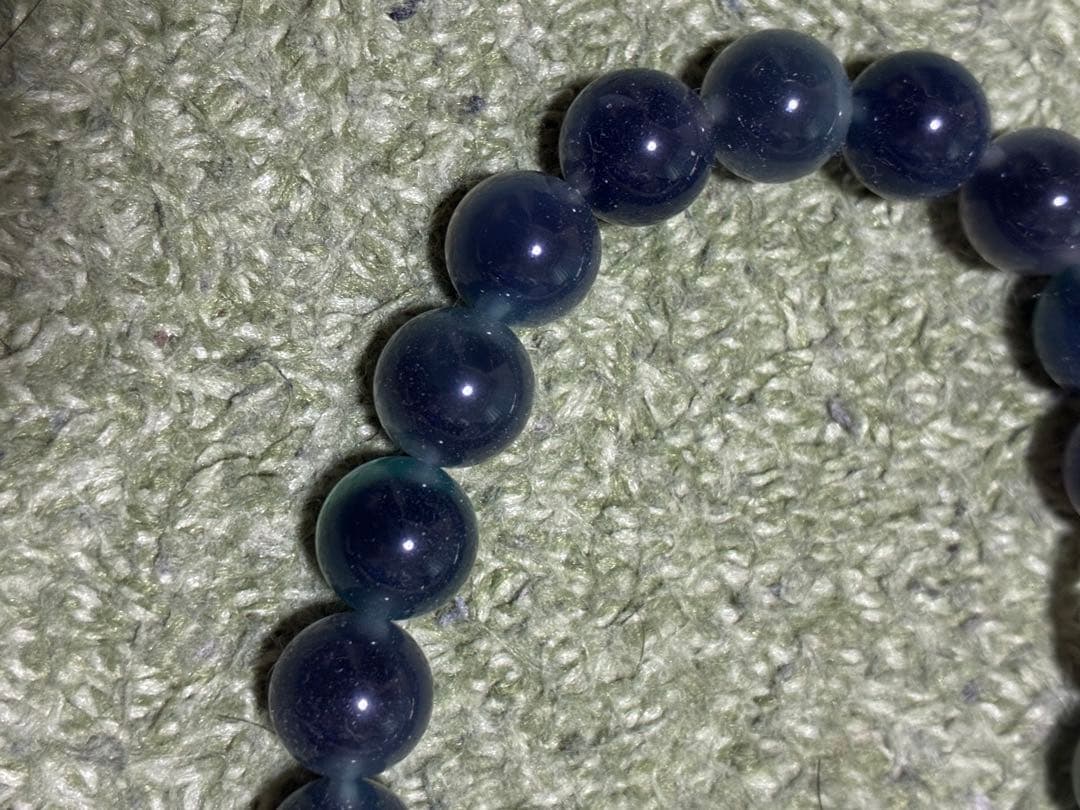 ブルータピオカアゲートブレスレット