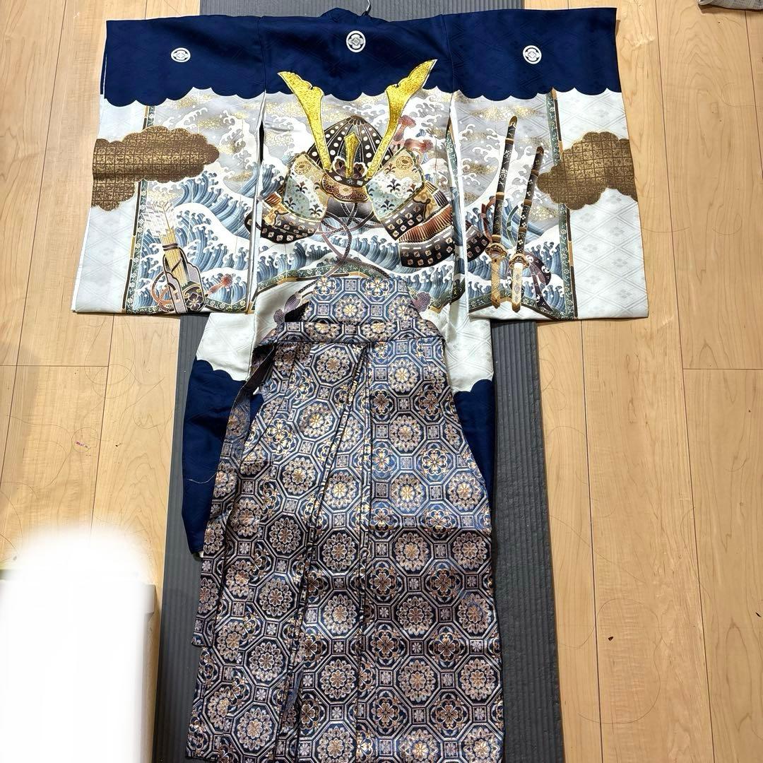 七五三　着物　男の子　5歳