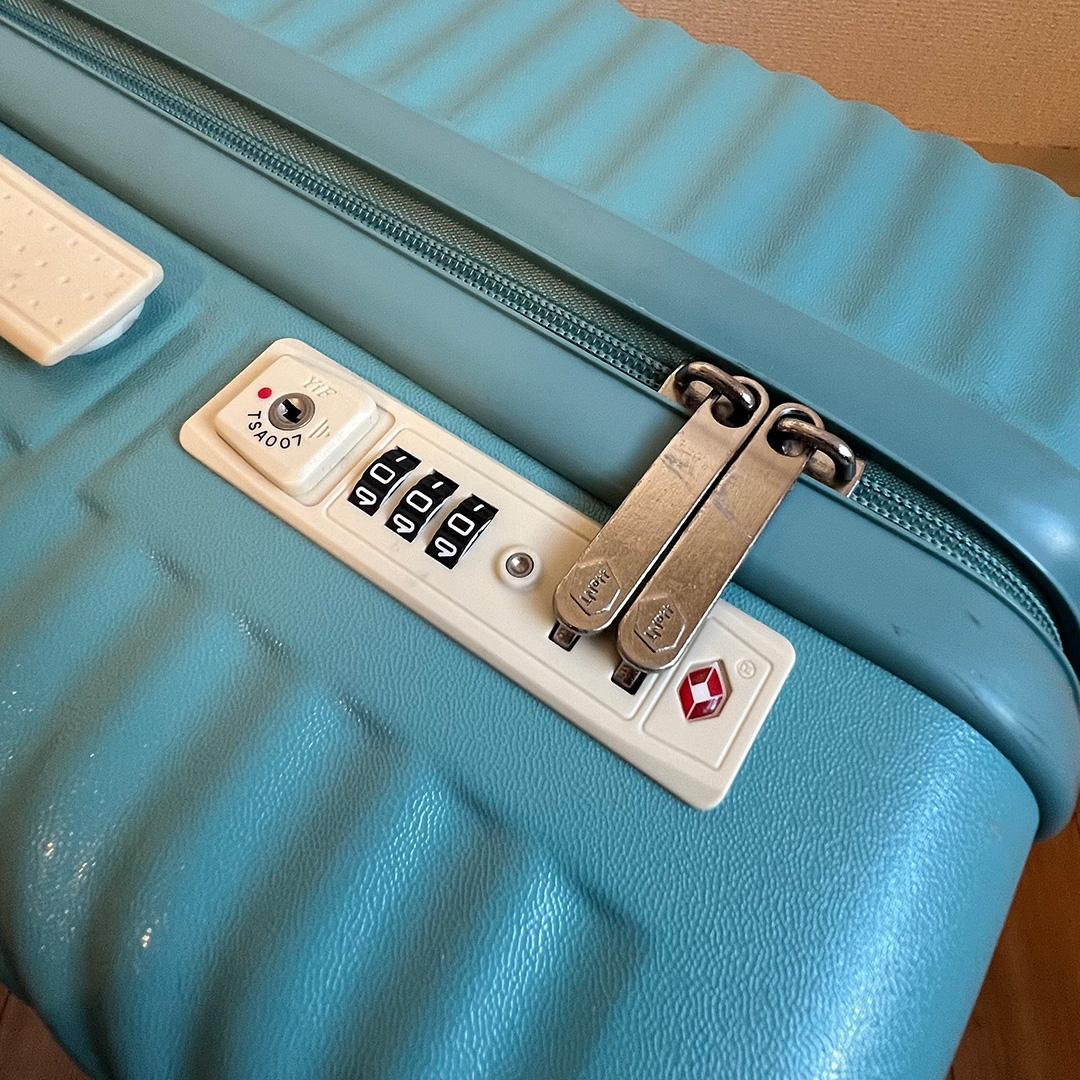 スーツケース　ace　HaNT　ハントマイン　47L　廃盤色ブルークローバー