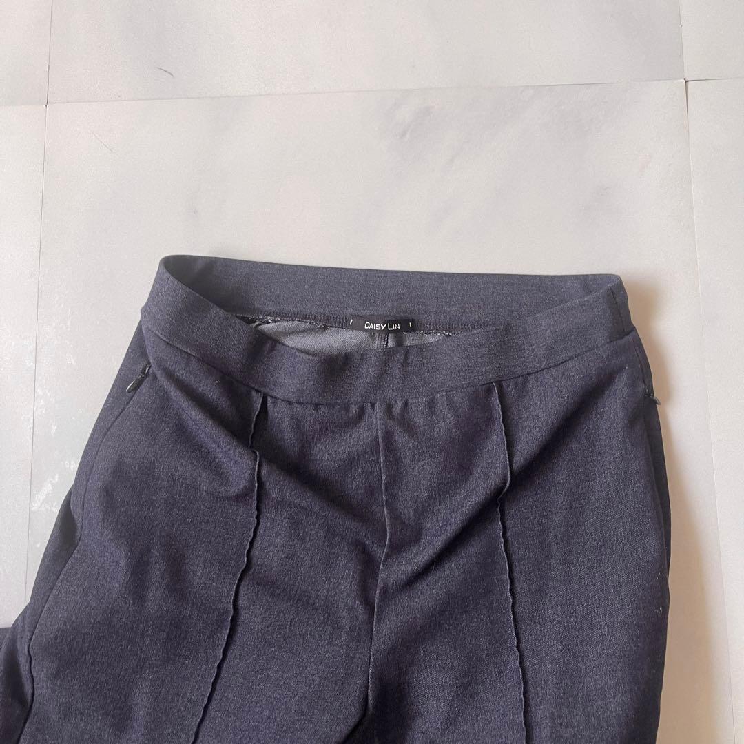 極美品 フォクシー デイジーリン シェイプデニム パンツ ストレッチ22年 38