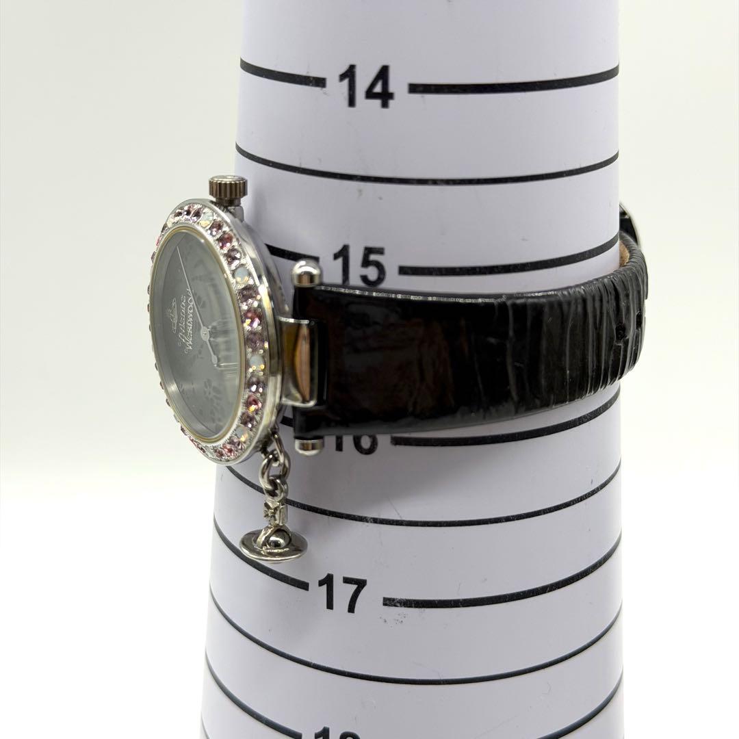 希少★ヴィヴィアンウエストウッド VV006GYBK 腕時計 稼動品 美品