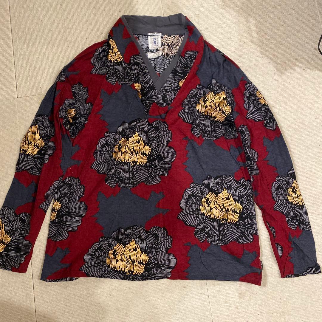 SOU・SOU 花柄長袖カットソー Lサイズ