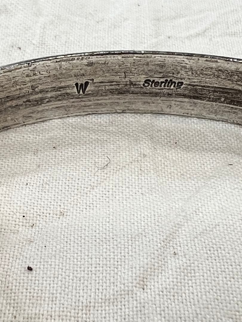 Wylie Secatero ワイリーセカテロ シルバーバングル　55g