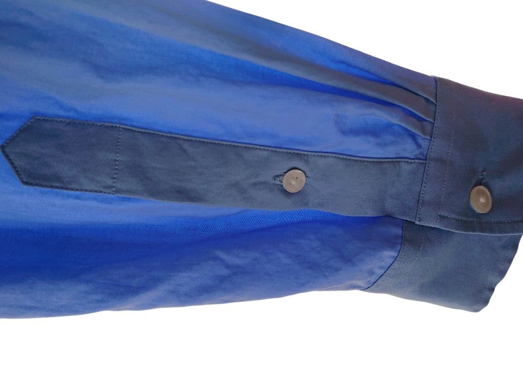 トップス AURALEE WASHED FINX TWILL SHIRT 4 BLUE