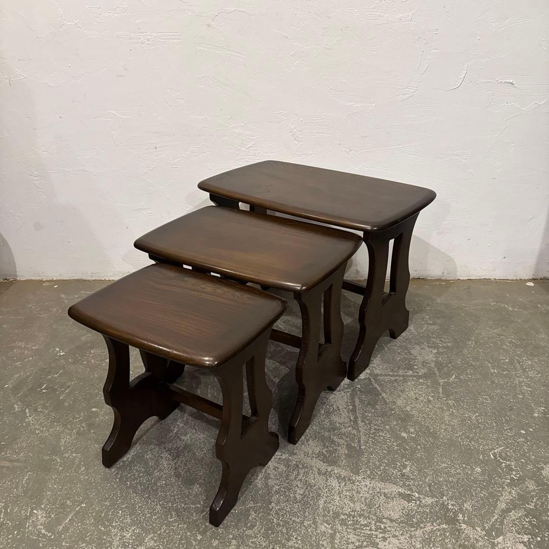 年末年始saleアーコール　ネストテーブル　3点セット