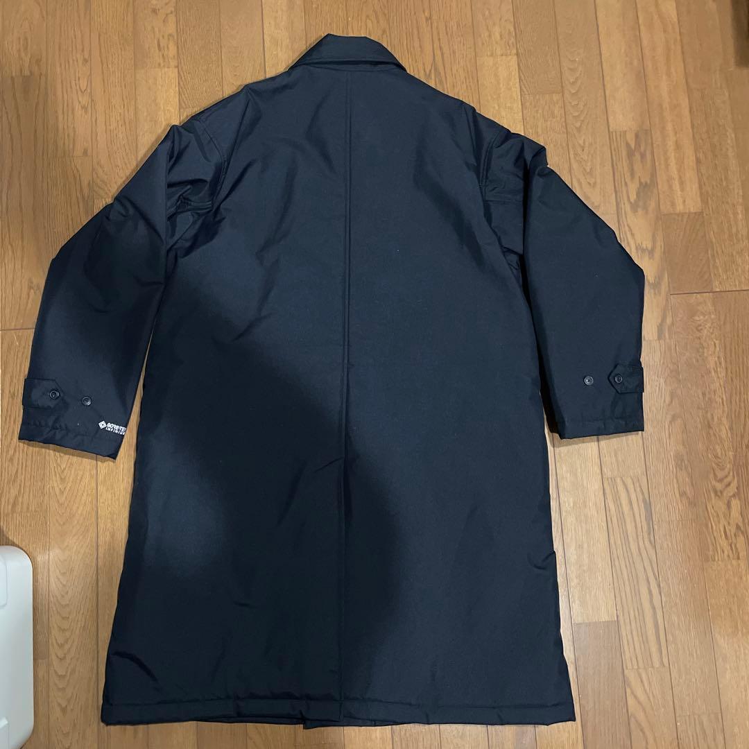 フリークスストア プラスフェニックス 中綿ステンカラーコート L ネイビー