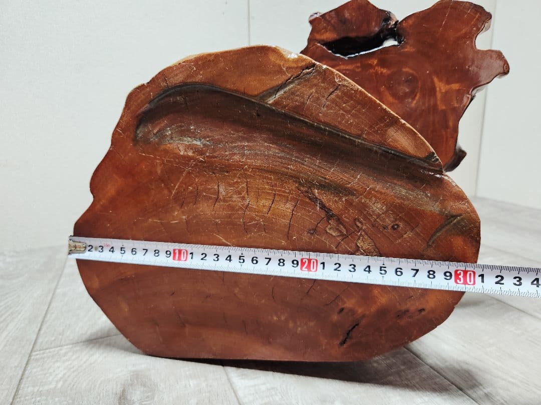 天然木 三段 飾り台 花台 和室 茶室 レトロ アンティーク