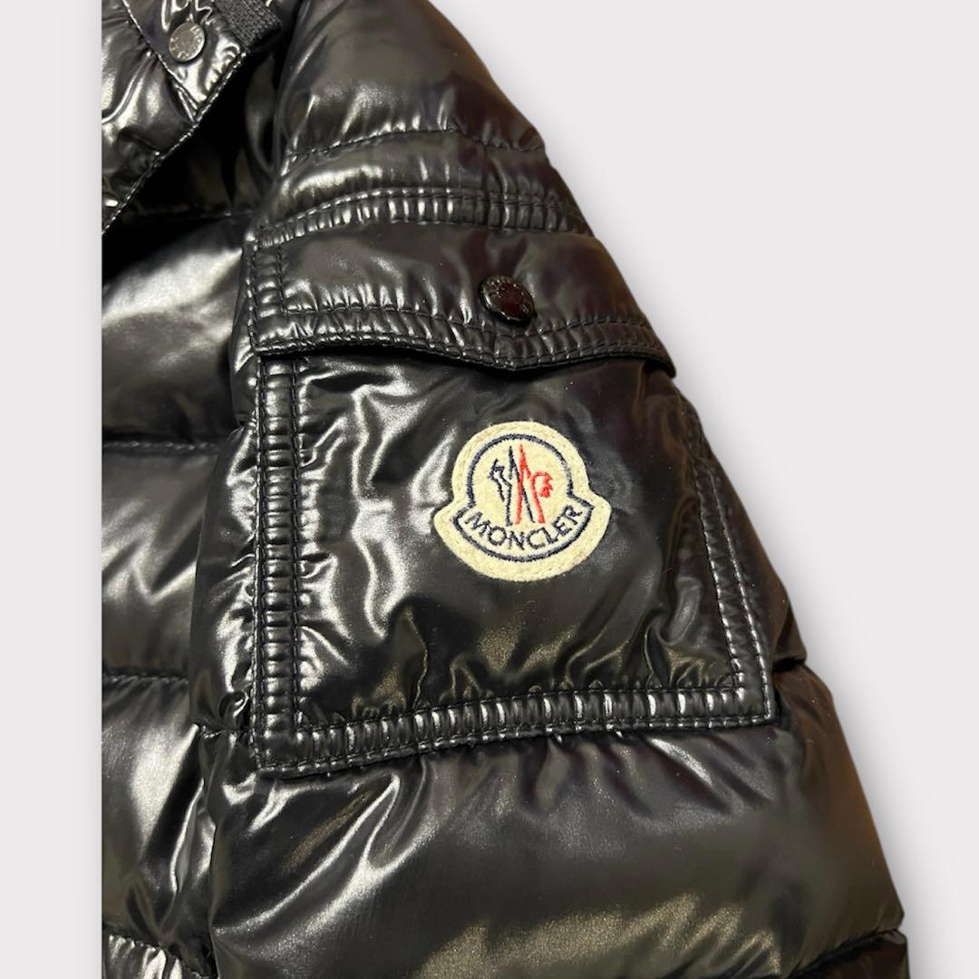 【美品】MONCLER BADY ショートダウンジャケット　ブラック　サイズ0
