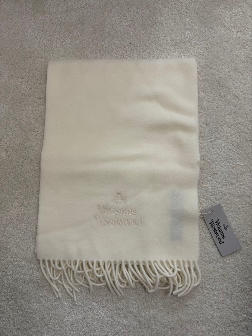 Vivienne Westwood マフラー ホワイト