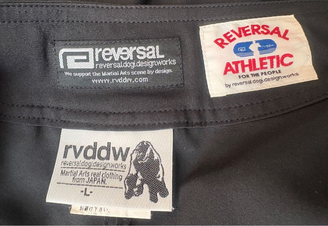 【reversal】リバーサル ファイトショーツ Ｌブラック