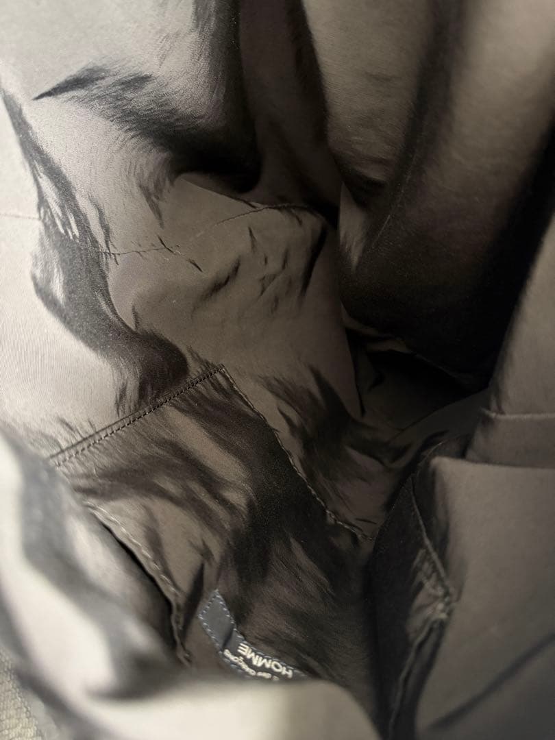 【完売・タグ付】コムデギャルソンオム 綿ナイロングログラン 2WAYバッグ 黒