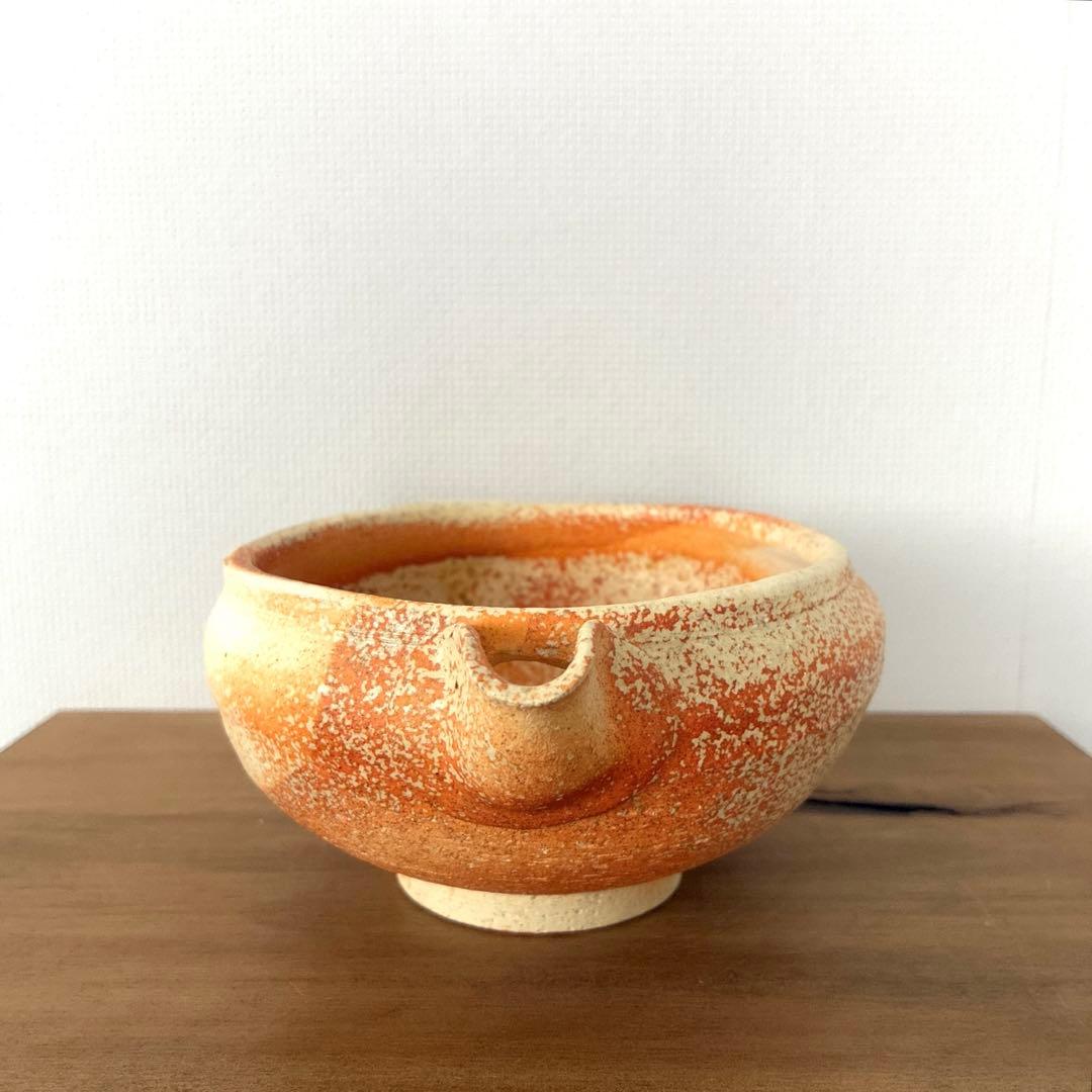 新品未使用 笠間焼 鹿野武司 片口