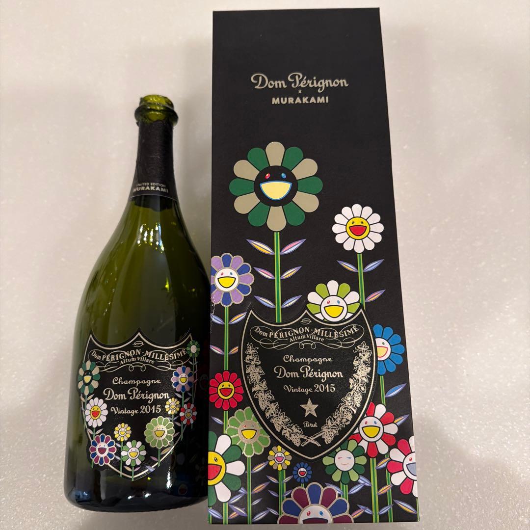 ドンペリニョン　村上隆　空瓶　空箱