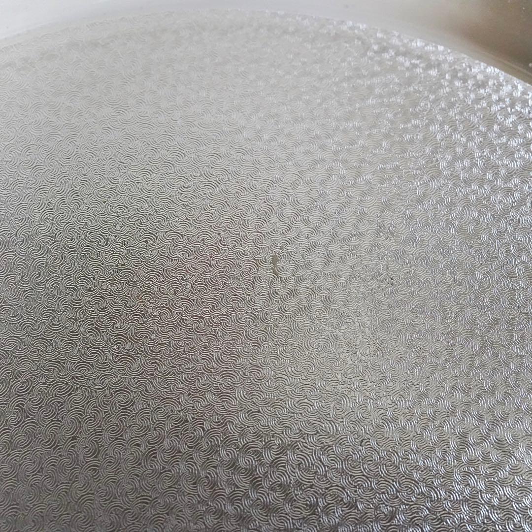 希少美品◆オールドサンルイ《金彩 アシッドエッチング》大型トレイ◆優雅な装飾美