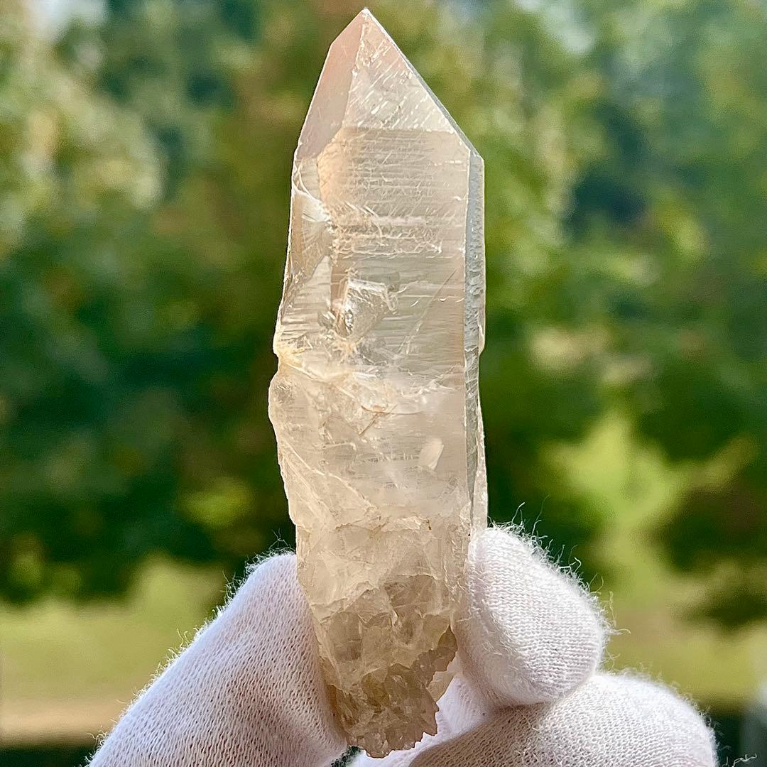ピンクレムリアンシード　クリスタル　原石　パワーストーン　レムリアン　水晶