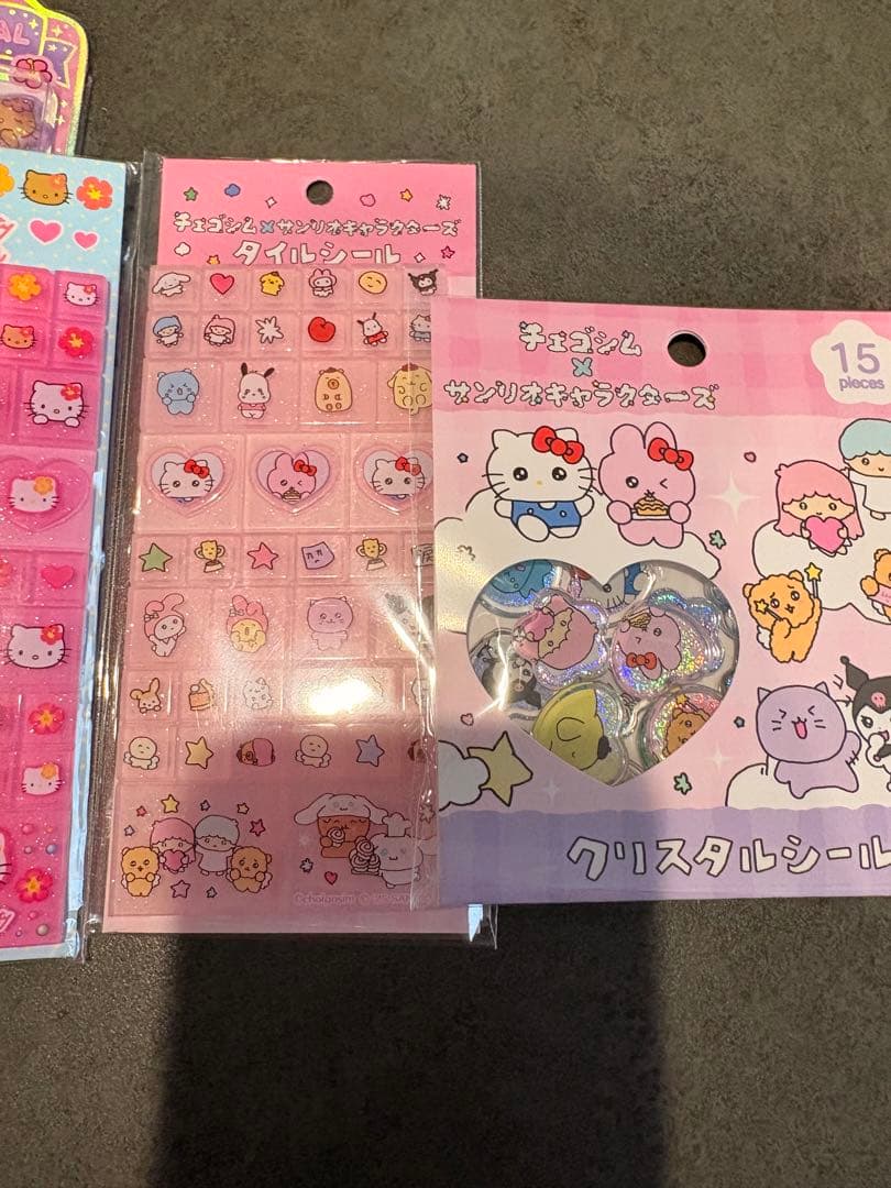 ボンボンドロップシール　サンリオセット