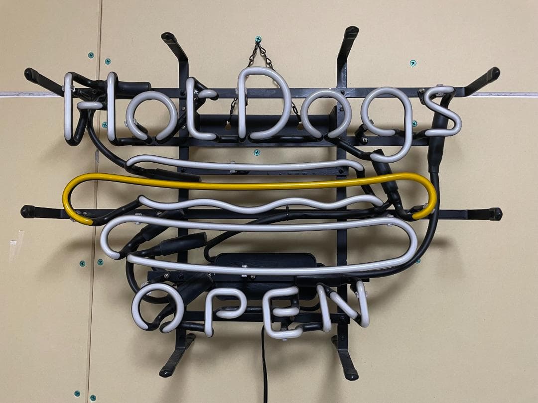 【期間限定特別価格】アメリカンネオンサイン HOT DOG ネオン管 照明