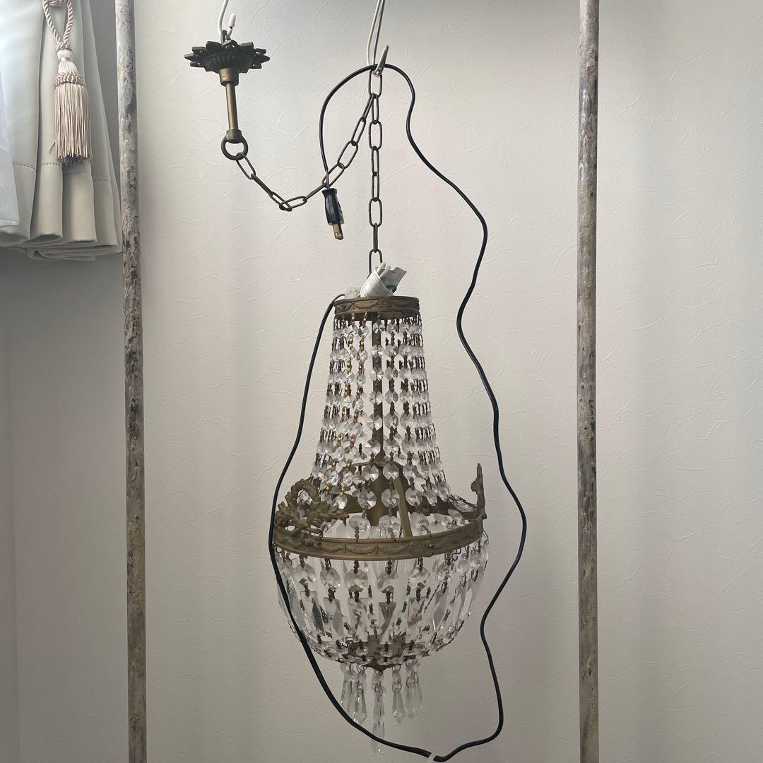 フランスアンティーク　エンパイヤ　シャンデリア