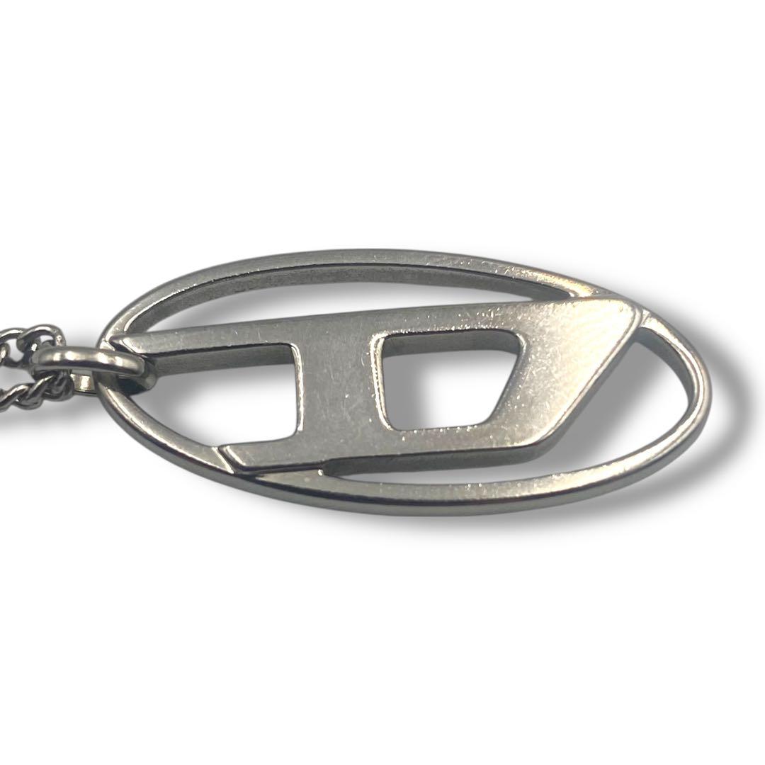 極美品 DIESEL ディーゼル ブレスレット メンズ スチール シルバー