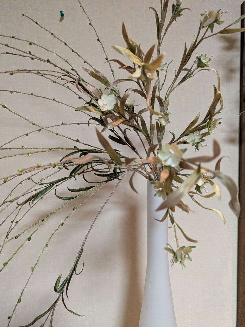 布花アートフラワーゆうこりん2点