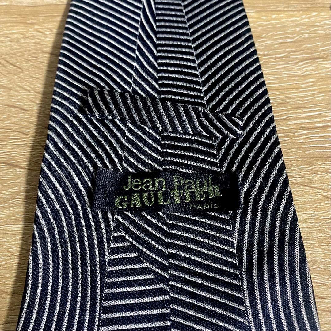 超希少 Jean Paul Gaultier シルク100%ネクタイ