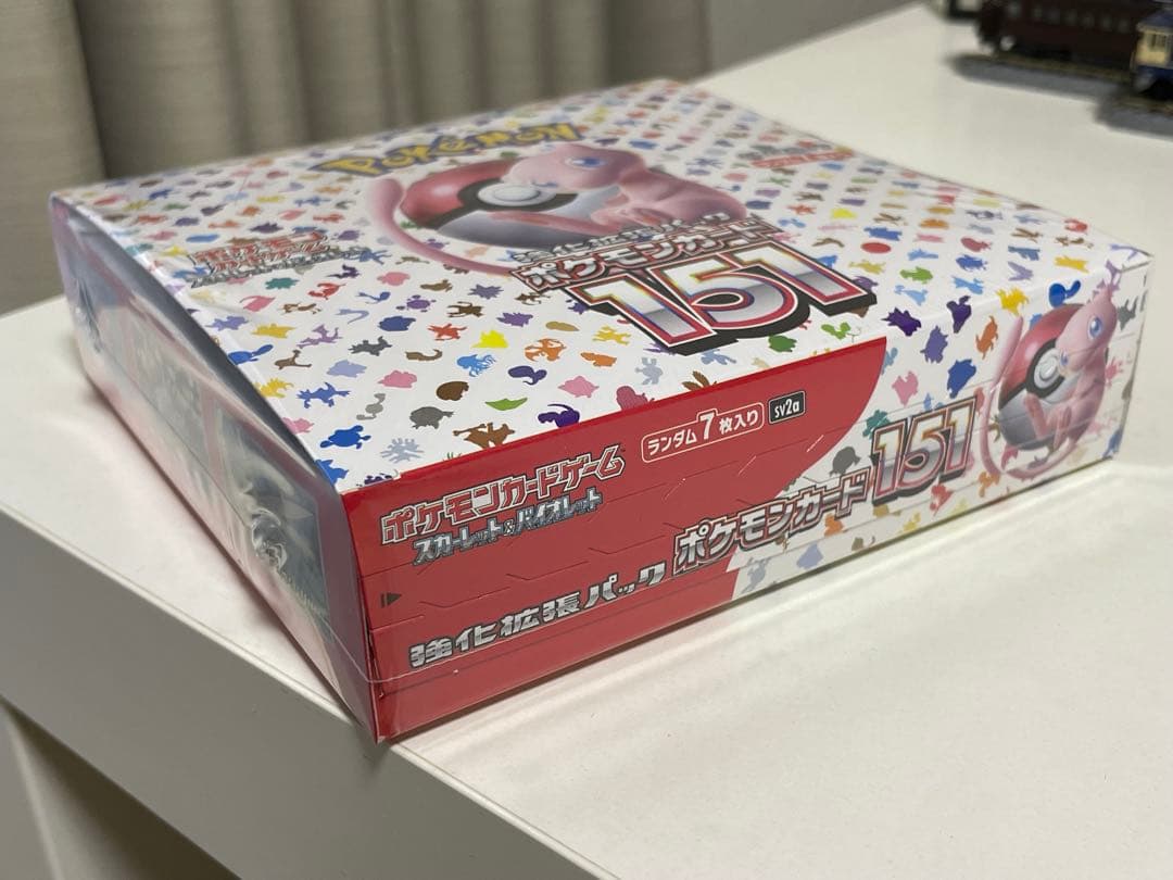 ポケモンカードゲーム 「ポケモンカード151」BOX シュリンク付き