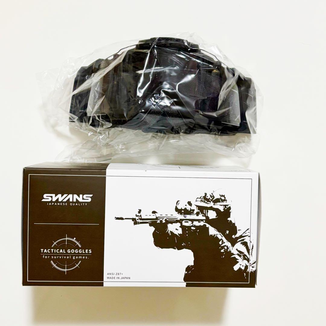 swans サバゲー ゴーグル 新品未使用 SG-2280 ブラック