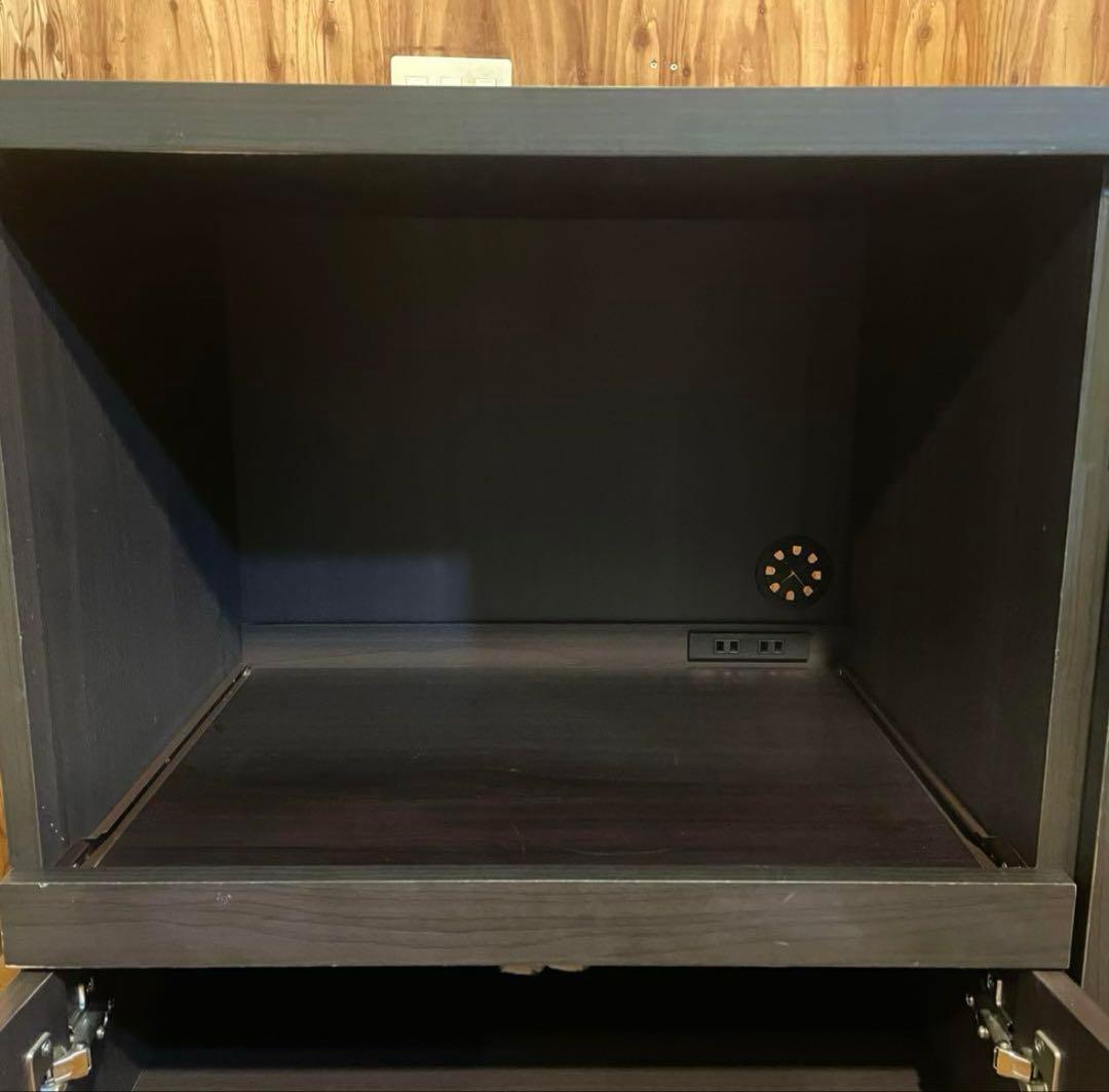 ニトリ　キッチンボード　レンジ台　キャスター付き