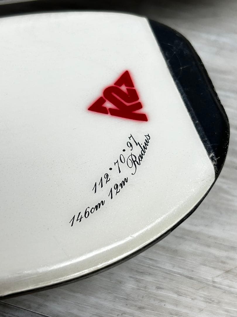 【レディース】K2 レディーススキーセット　146cm マーカー　ビィンディング