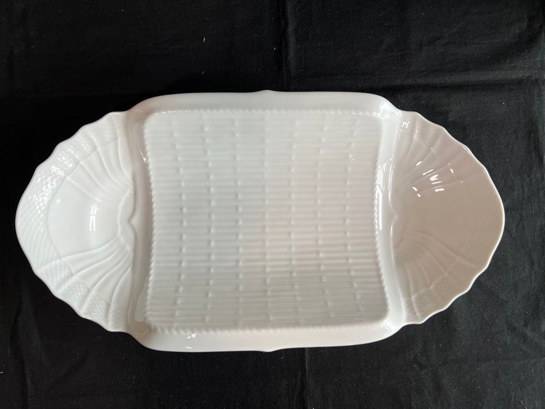 リチャードジノリ　ベッキオホワイト　オーバルボウル