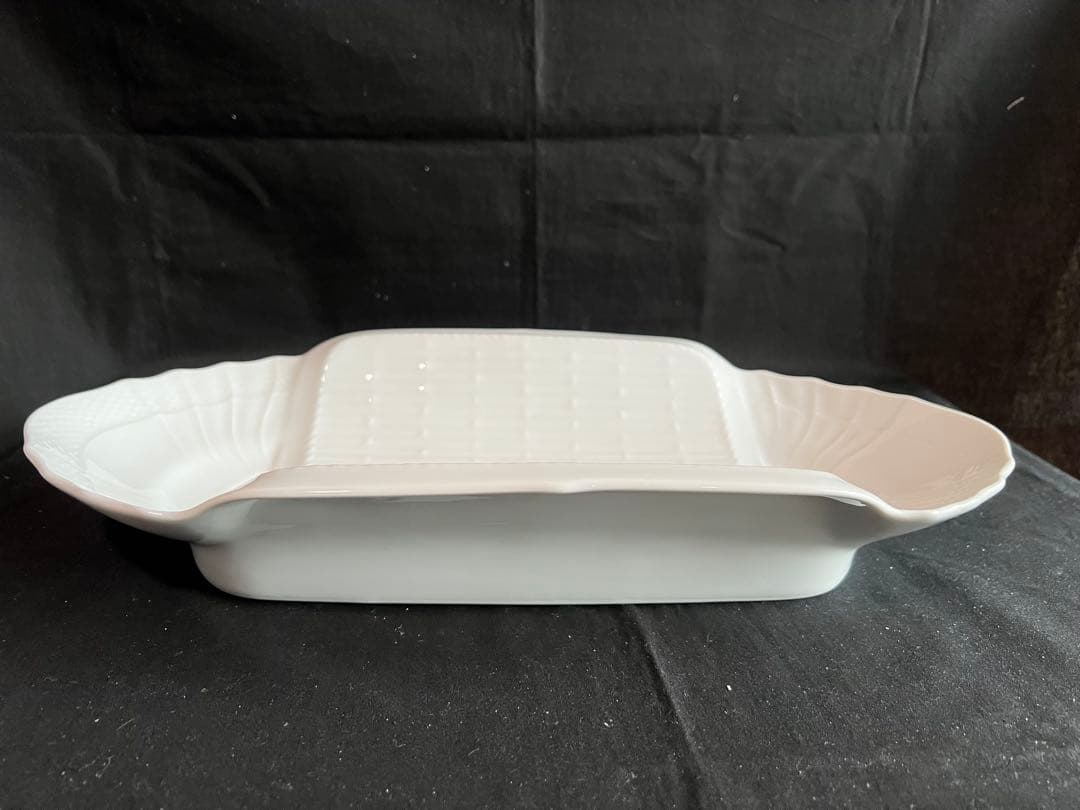 リチャードジノリ　ベッキオホワイト　オーバルボウル